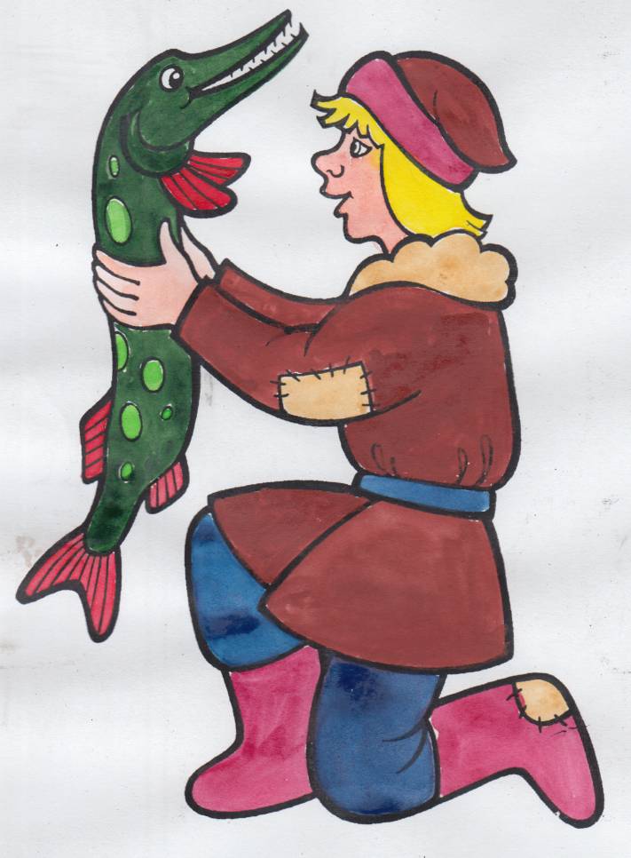Рисунок на тему герои русских народных сказок 