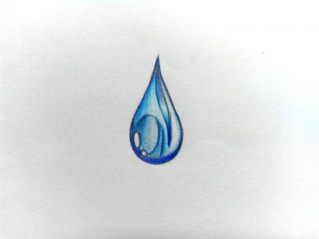 Рисунки воды для срисовки 