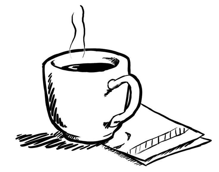 Как нарисовать чашку кофе карандашом поэтапно для начинающих легко