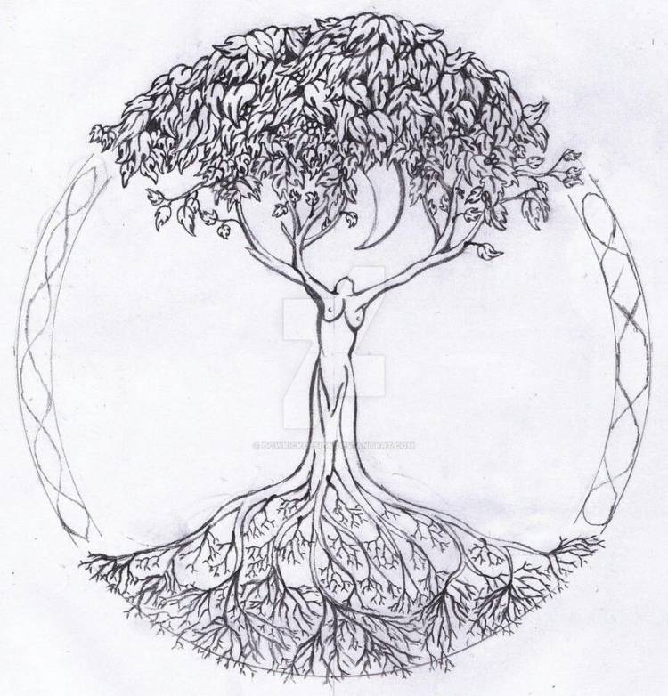 Рисунок древо