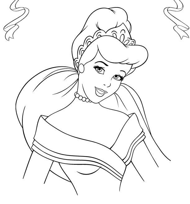 Рисунки принцесс для срисовки 