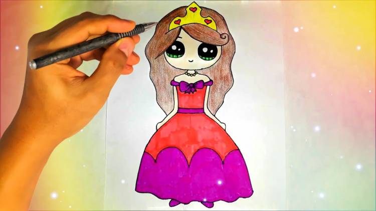Как нарисовать принцессу?