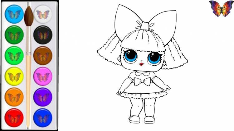 How to draw DOLL LOL