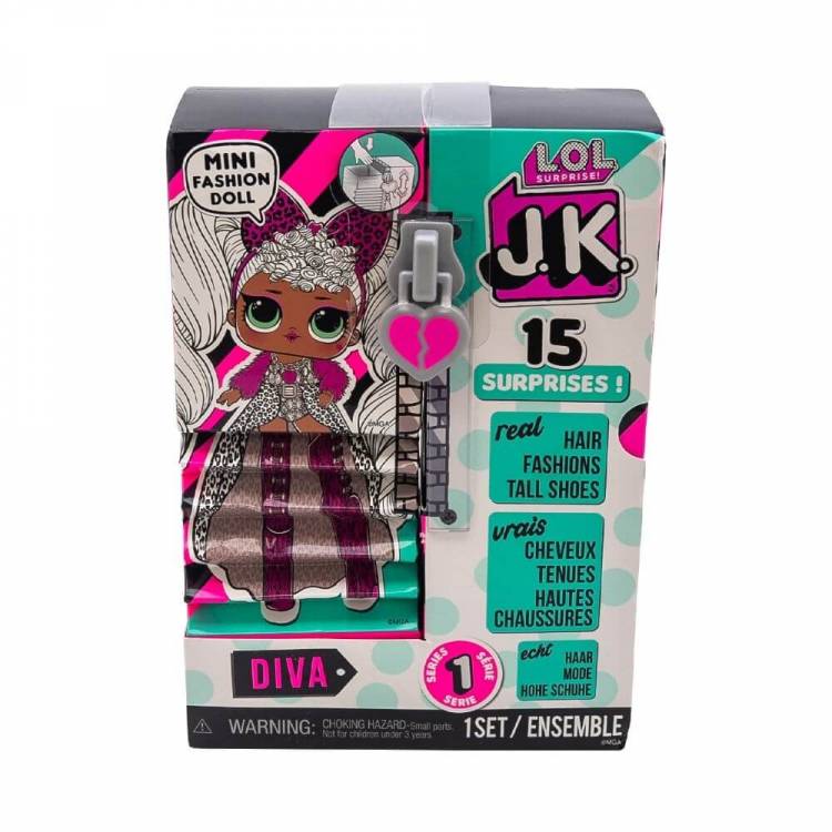 кукла LOL Surprise Mini Fashion Doll (Мини модницы) JK Diva с