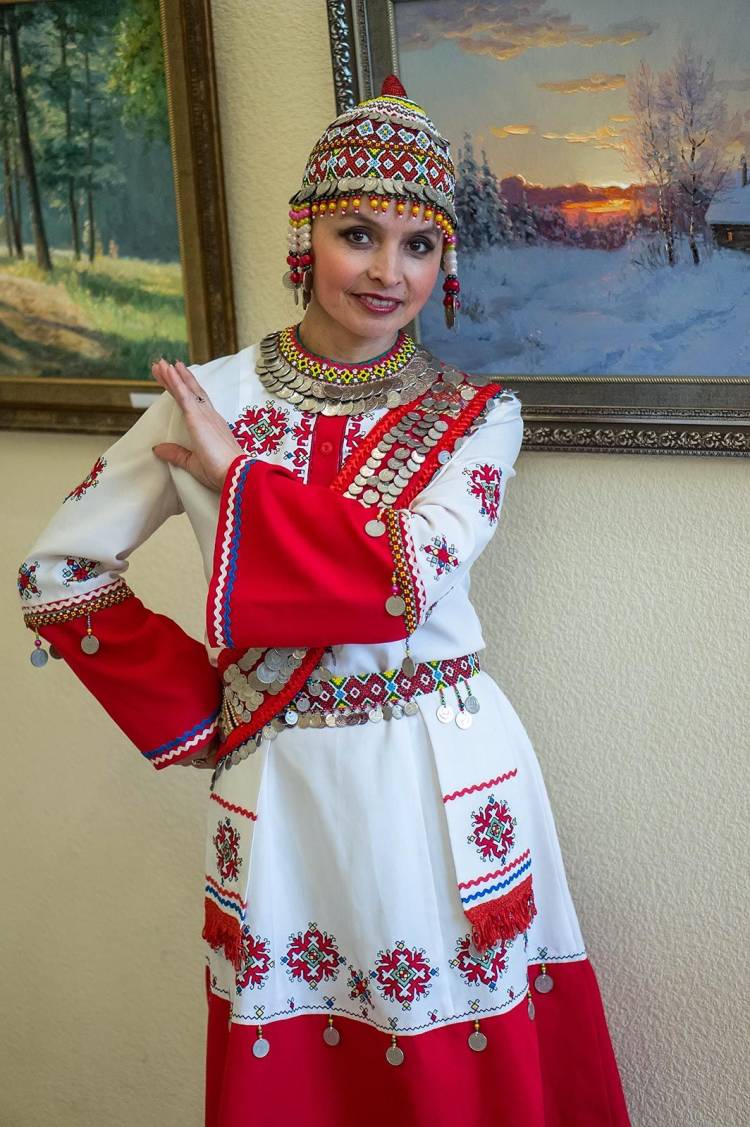 чувашский национальный костюм картинки