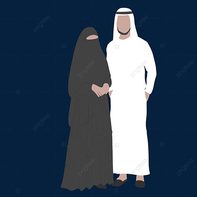 Мусульманские пары PNG , муж, жена, пара PNG картинки и пнг PSD рисунок для бесплатной загрузки