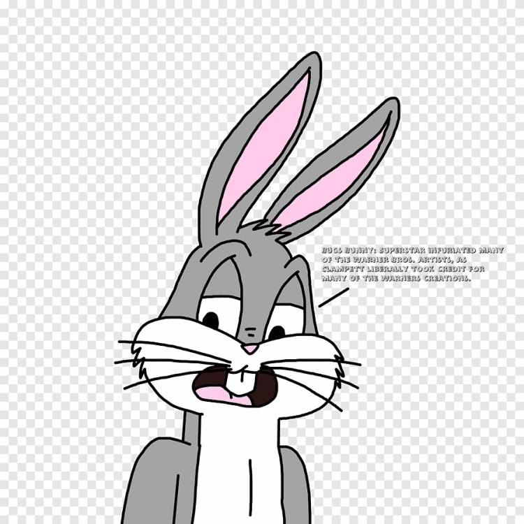 Bugs Bunny Slowpoke Родригес Мультяшный Кролик, Bugs Bunny, белый, млекопитающее png