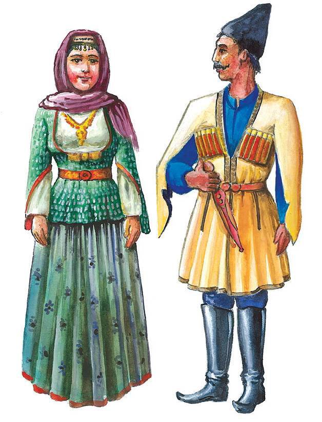 Азербайджанская национальная одежда