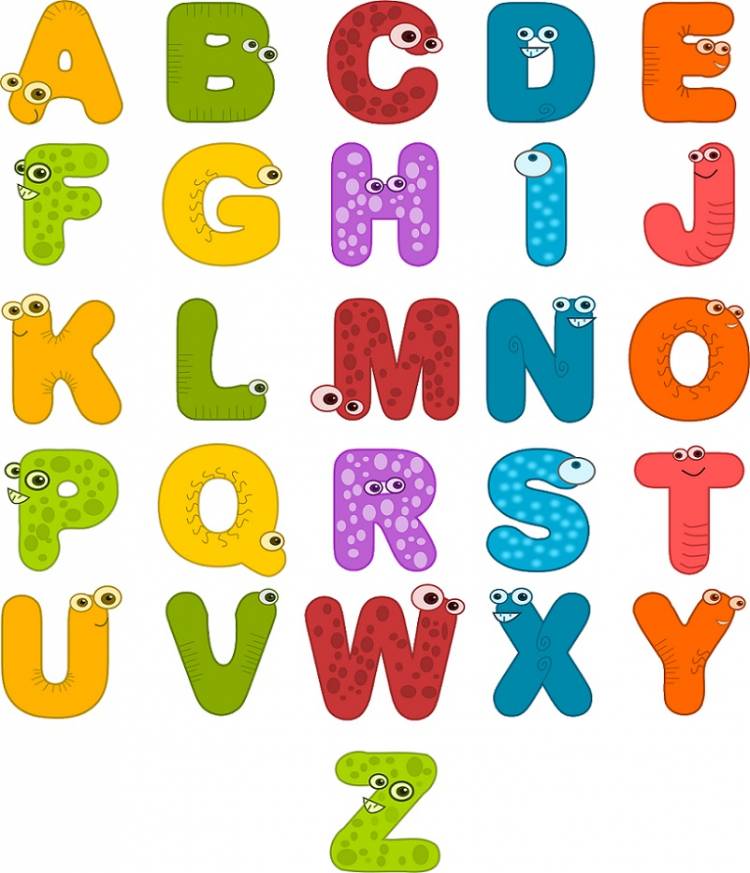 Английский алфавит с произношением для детей