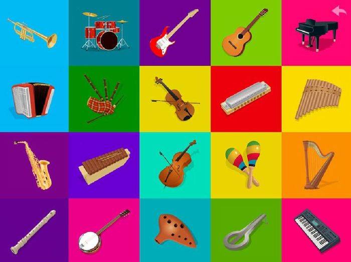 Картинки музыкальных инструментов для детского сада
