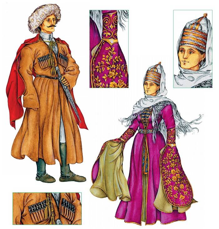 Северо-кавказский национальный костюм