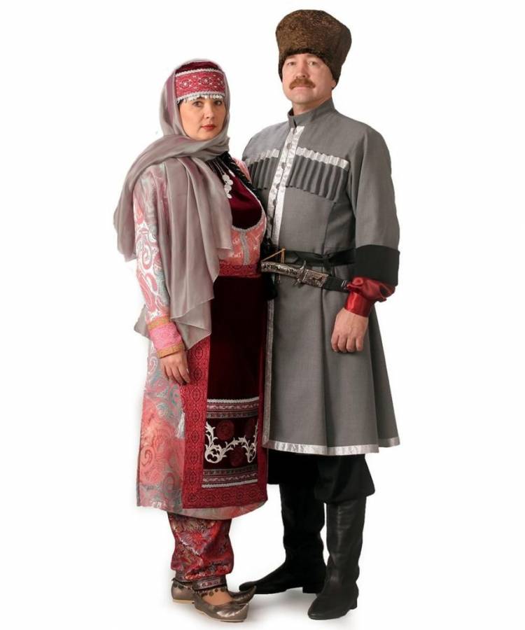 Национальный костюм лезгинов