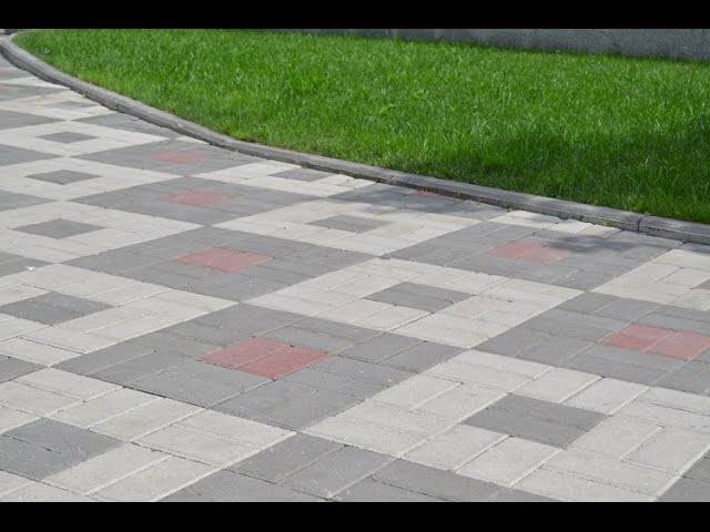 Тротуарная плитка Кирпич