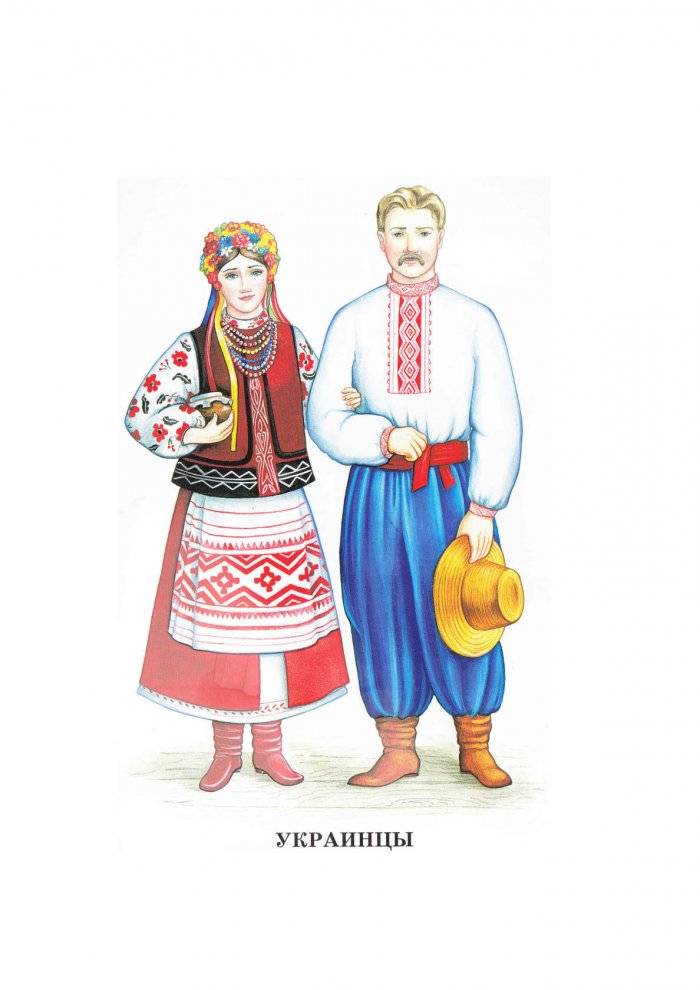 Национальные костюмы народов России 