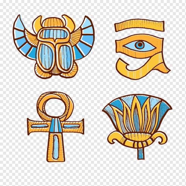 Рисунки египетские украшения 