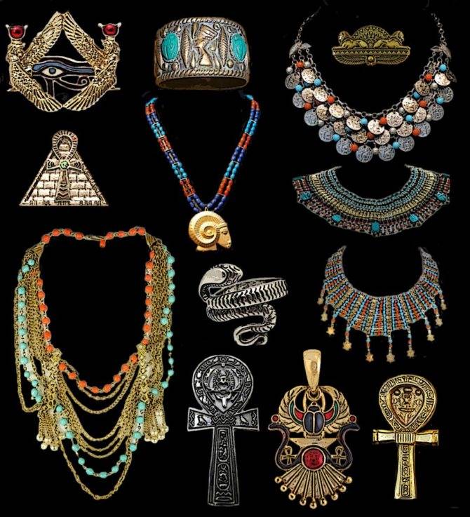 Египетские украшения для женщин