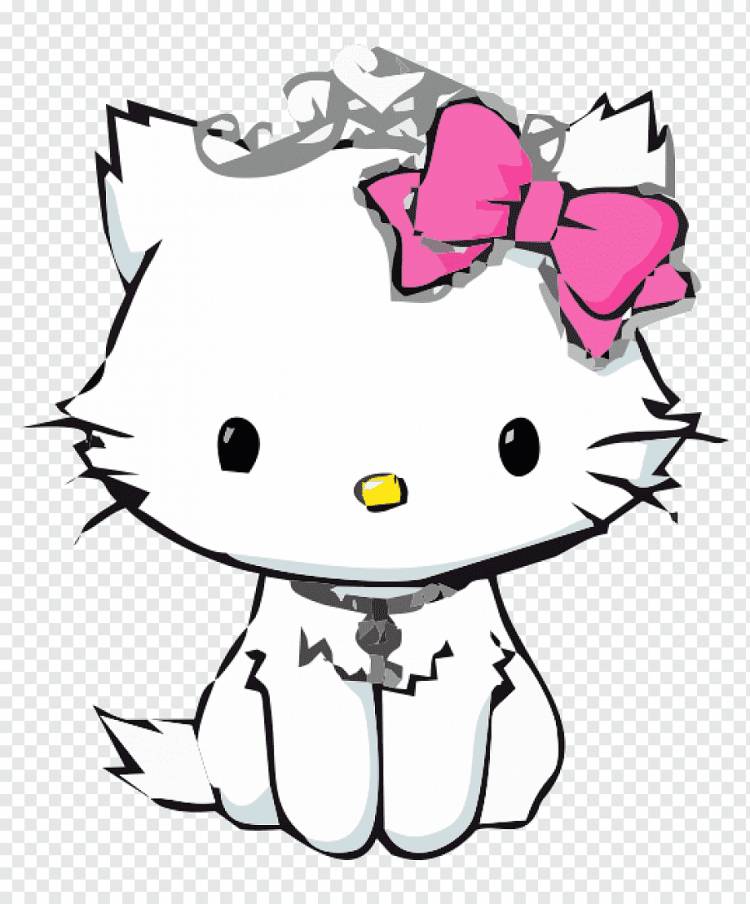 Hello Kitty Sanrio My Melody, мультфильм Hello Kitty, белый, лицо, фотография png