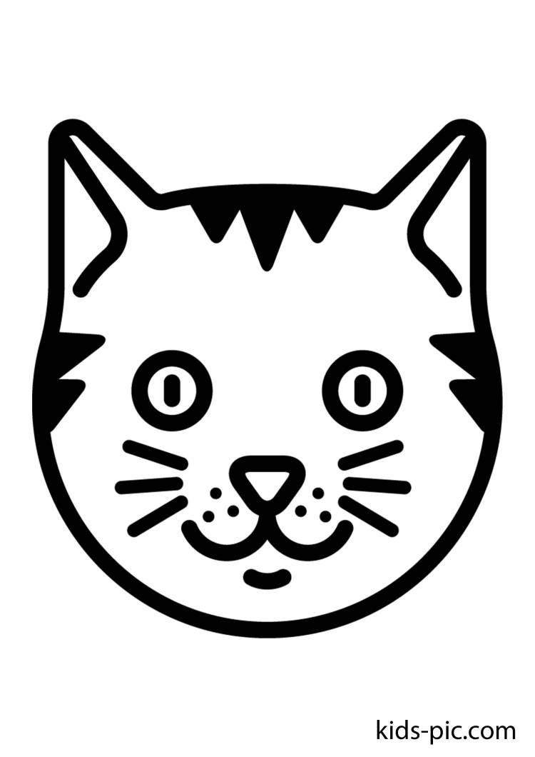 Шаблон Кошки Для Вырезания Из Бумаги