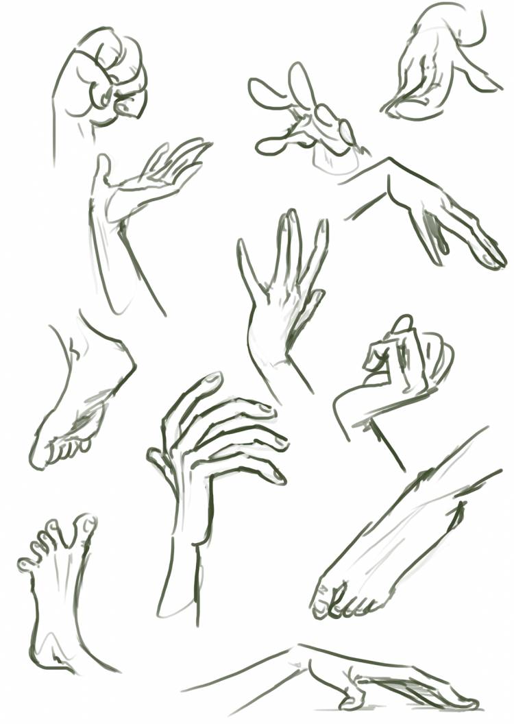 Руки для рисования 