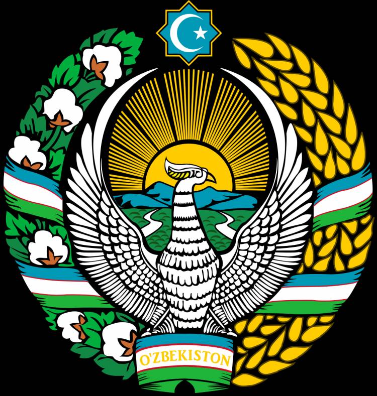 Как нарисовать герб узбекистана