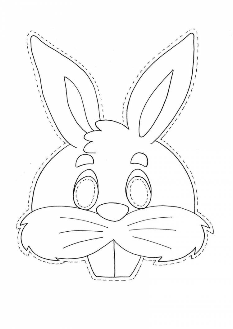 Как сделать маску Кролика (символ года