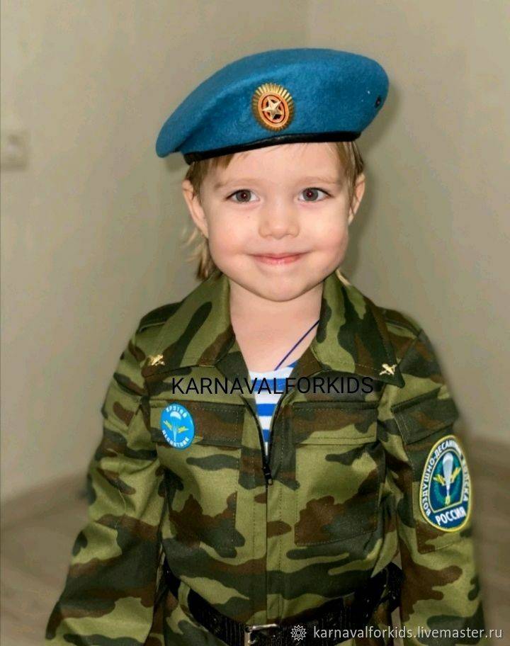 Крутой Десантник детский военный костюм в интернет