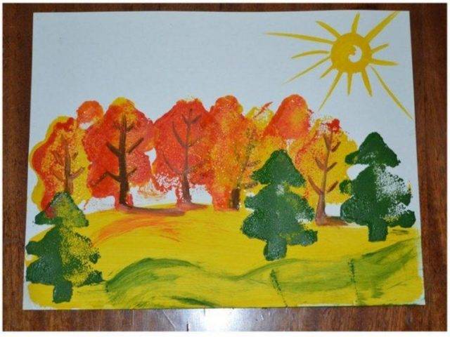 Рисунки для срисовки на тему осень 