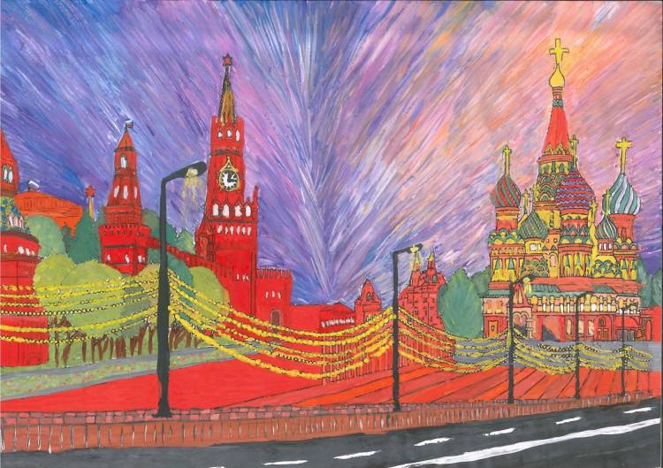 Детские рисунки кремля