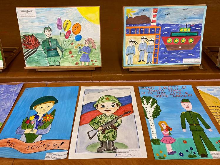 Больше тысячи рисунков о героизме российских солдат поступило на конкурс «Zащитникам Отечества» БАРНАУЛ