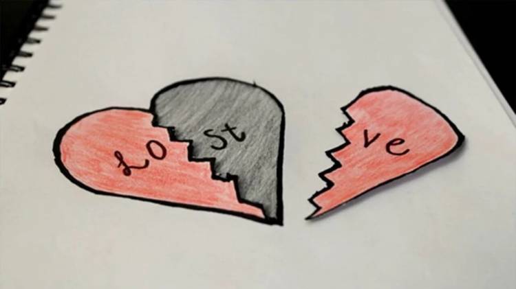 Легкие рисунки про любовь для начинающих 