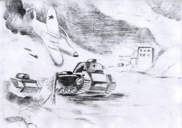 Рисунок на тему сталинградская битва 