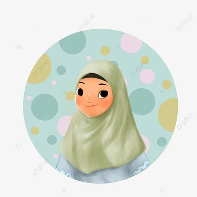 милая мусульманская девушка в хиджабе PNG , мусульманка, хиджаб, девушка PNG картинки и пнг PSD рисунок для бесплатной загрузки