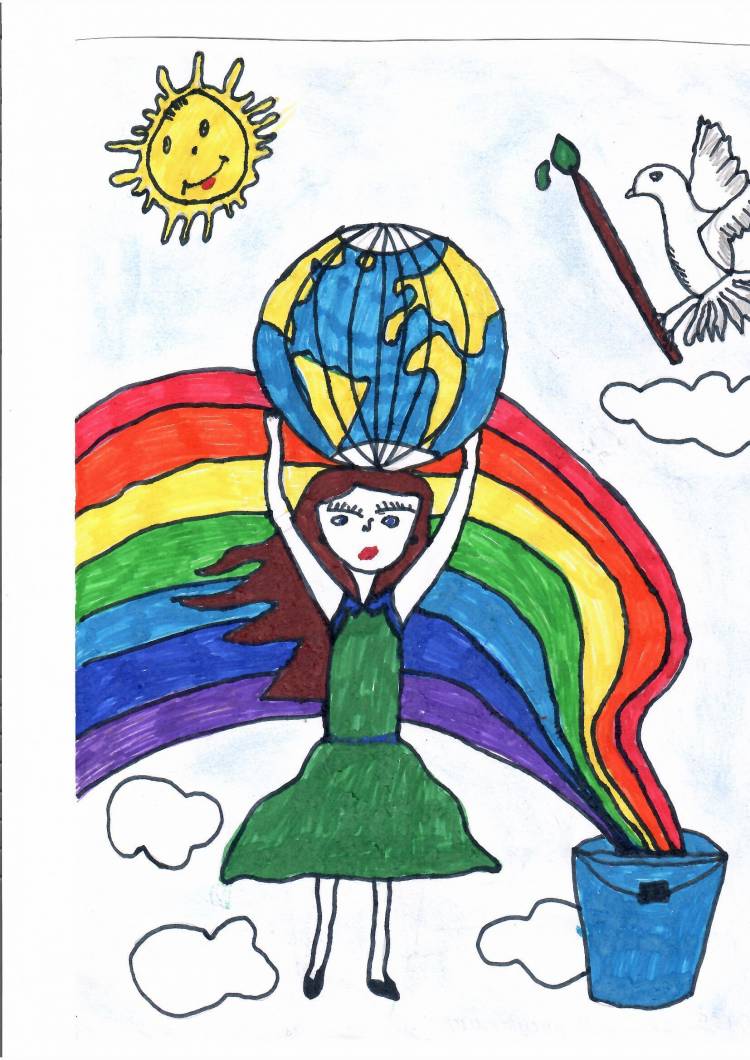 Всероссийский конкурс детского Патриотического рисунка Мир твоего дома