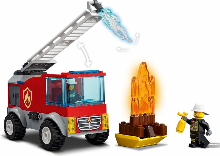 Начальница пожарной службы МакКлауд из мультсериала Лего Сити приключения