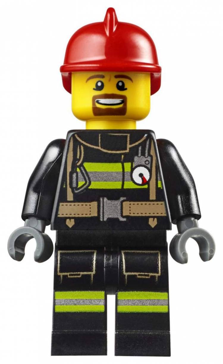 конструктор LEGO City Грузовик начальника пожарной охраны, цены в Москве на Мегамаркет
