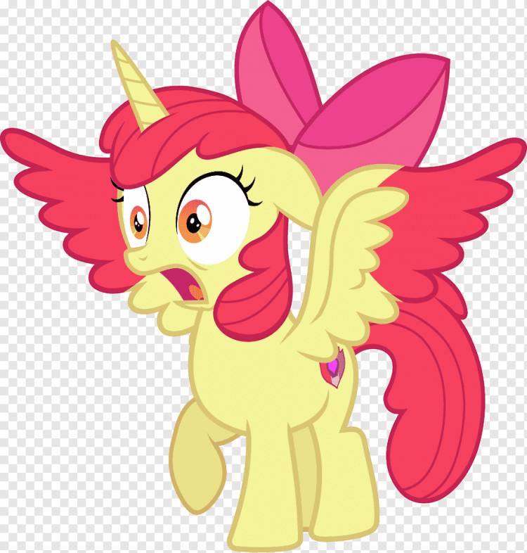 Мой маленький пони Apple Bloom Applejack Крылатый единорог, Мой маленький пони, млекопитающее, крылья, позвоночное животное png