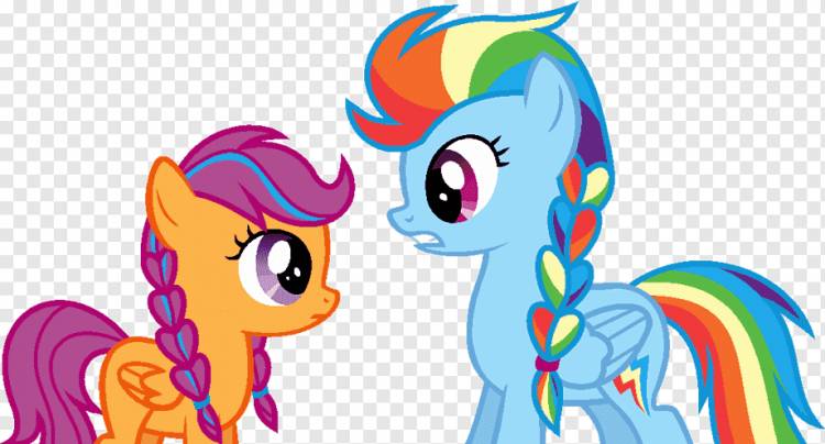 Rainbow Dash My Little Pony Прическа Scootaloo, Мой маленький пони, млекопитающее, позвоночное животное, вымышленный персонаж png