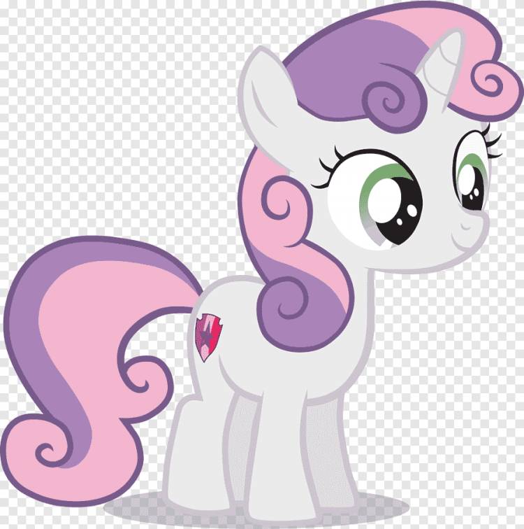 Милая Belle Scootaloo Rarity Twilight Sparkle Applejack, милый рисунок единорога, лошадь, пурпурный png