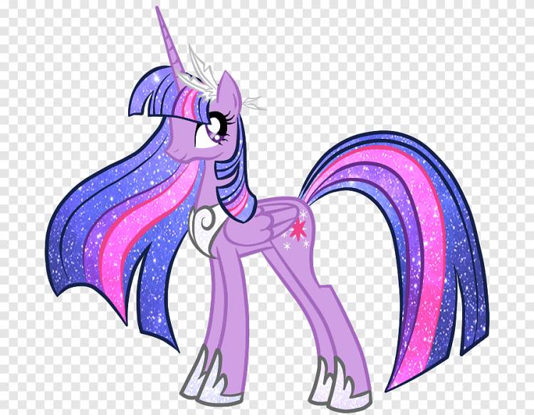 Twilight Sparkle My Little Pony Крылатый единорог Рисунок, Мой маленький пони, лошадь, фиолетовый png