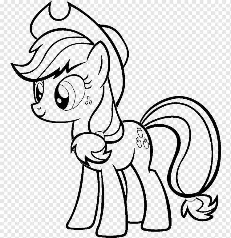 Эпплджек Книжка-раскраска Rainbow Dash My Little Pony