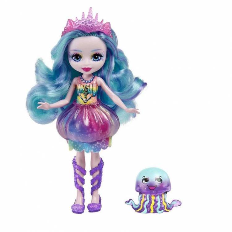 Кукла Медуза с питомцем Enchantimals Mattel FNH