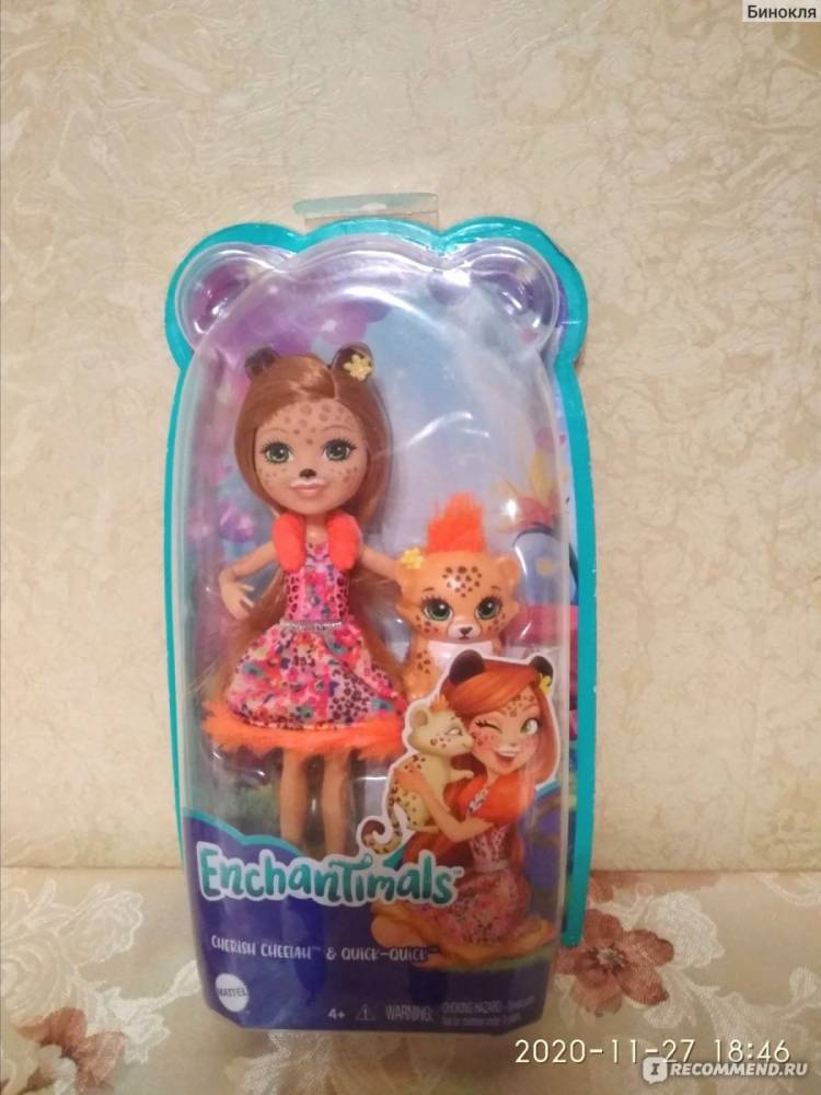 Детские игрушки Mattel Enchantimals Гепард Чериш