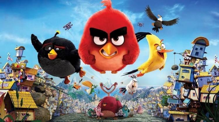 Пазлы для детей Сердитые птички Angry Birds