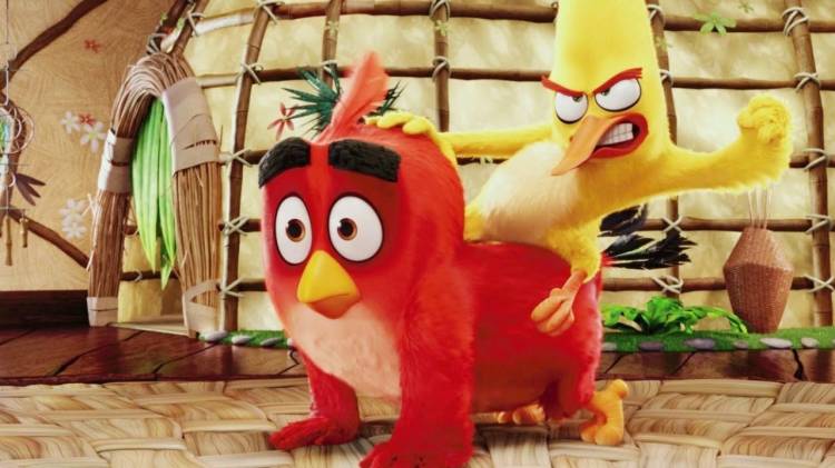 Пазлы для детей Angry Birds Сердитые птички Ред и Чак