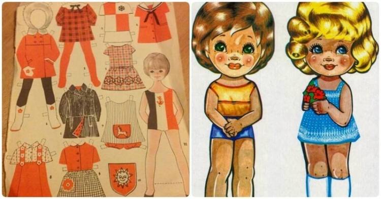 Бумажные куклы, творческая игра детей СССР » BigPicture