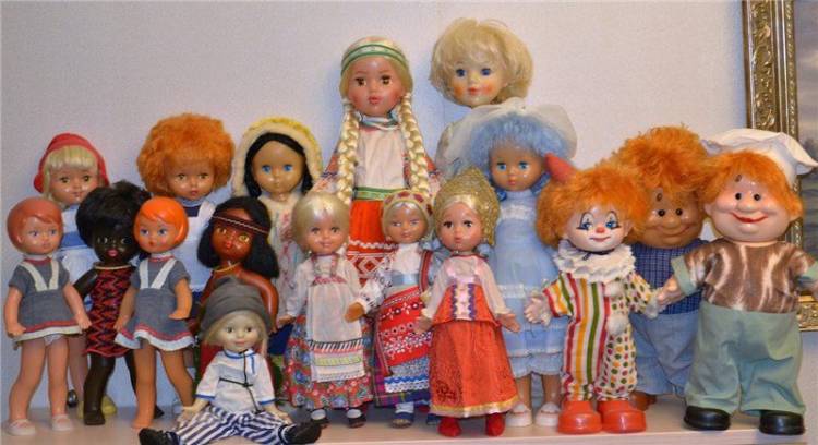 Куклы СССР фабрики «Ленигрушка»