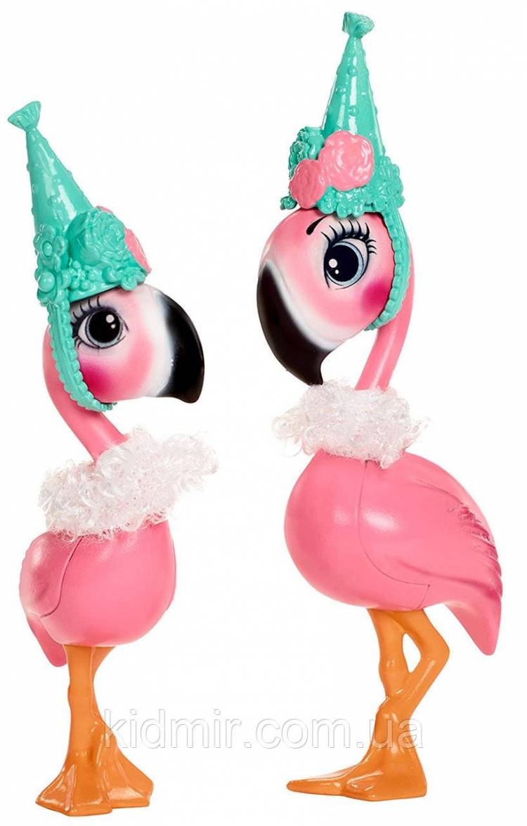 Набор Enchantimals Праздник Фламинго и кукла Фенси FCG