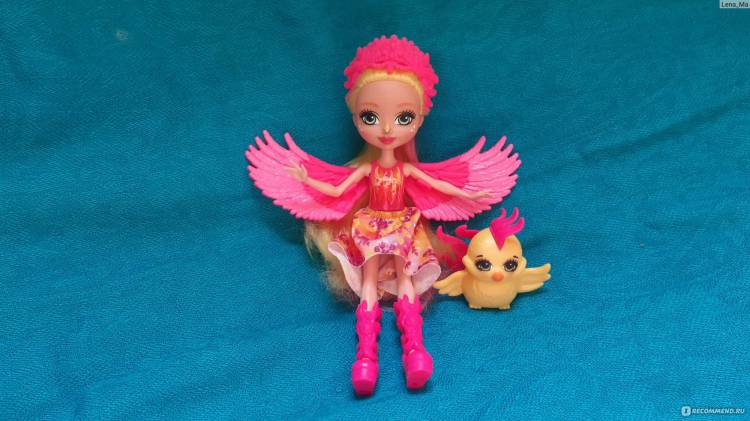 Mattel Enchantimals Royals Collection Falon Phoenix amp; Sunrise Кукла Феникс Фалон и птичка Санрайз GYJ0