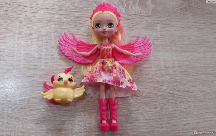 Mattel Enchantimals Royals Collection Falon Phoenix amp; Sunrise Кукла Феникс Фалон и птичка Санрайз GYJ0