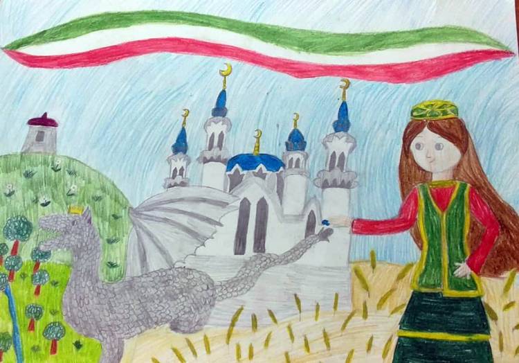 В Татарстане объявили победителей конкурса «Дети рисуют страну»